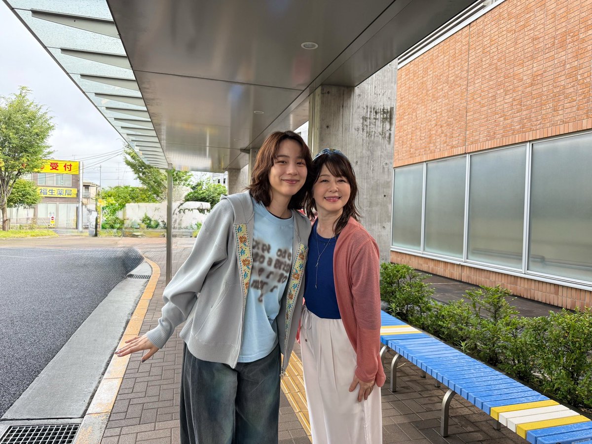 non_dayo_ne's tweet photo. #東京ミドサー ご覧いただきありがとうございました。
堀内敬子さんと８年ぶりにご一緒して再びの母娘役、嬉しすぎる！
堀内さんと会えてエナジーチャージしました。透明感凄いのです😍

TVer&amp;FODで見逃し配信しておりますので観てね。のん https://t.co/Y3VeTcLSl1