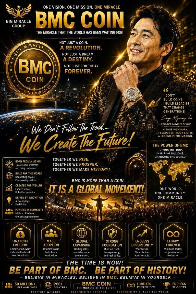 Ezichi33's tweet photo. 🎯 [Aug 5] (BMC) Update on LBank listing : The appointed law firm has prepared a legal opinion confirming there are no legal issues regarding BMC and plans to submit it on the 8th. BMC is Hope. Invite your friends 👉(invite) https://t.co/bxqdSVB5x0

#BMC #bigmiracle #freeairdrop https://t.co/C4T58TKCD8