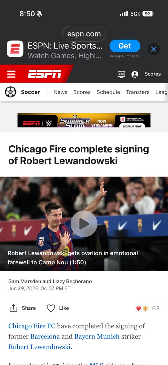 Paul07075508's tweet photo. One of the greatest strikers of all time is now playing MLS !! Sincerely, Paul Levandowski @LanceZierlein @johngranato @DELv2 https://t.co/4A35W9MZsS