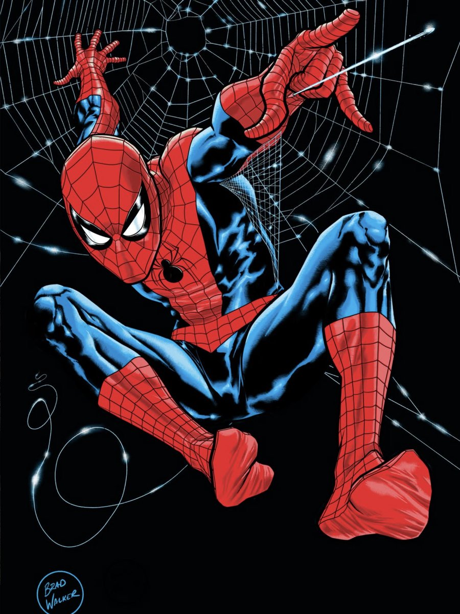 SpidermanNotes's tweet photo. The Amazing Spider-Man 
Artwork by Brad Walker https://t.co/Hx1JWlVNmx