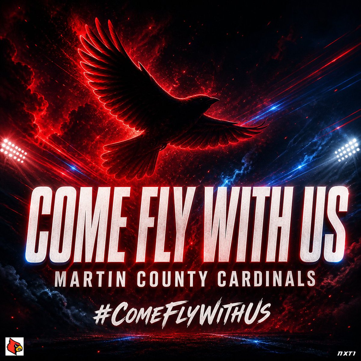 MartinCoFball's tweet photo. The Cardinals are rising. 2026 season loading. 🏈 #ComeFlyWithUs https://t.co/Yx1cxZMi2R