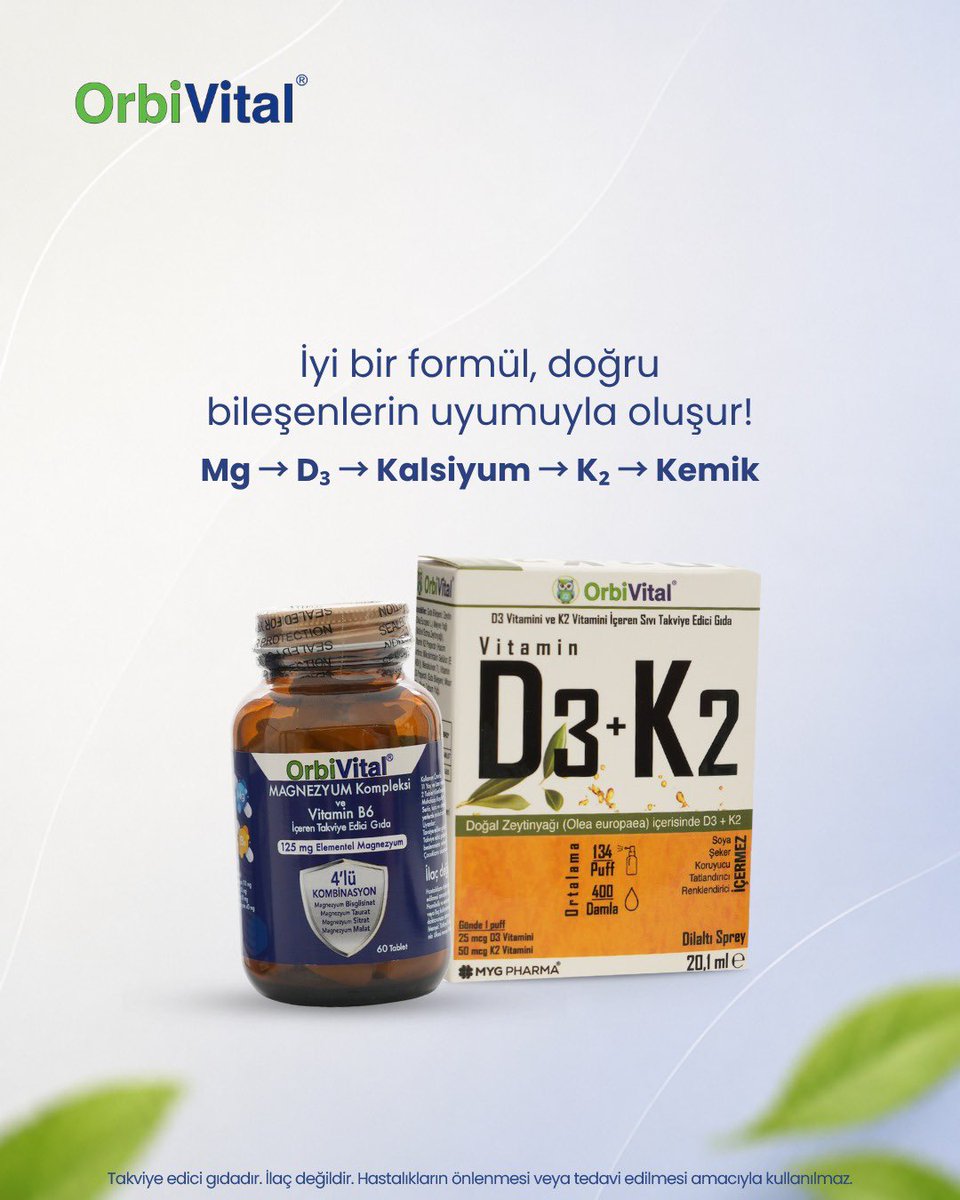 orbivital's tweet photo. Gıda takviyelerinde önemli olan yalnızca içerikleri bir araya getirmek değil, bu bileşenlerin vücut içindeki biyokimyasal uyumunu doğru şekilde kurgulamaktır. 🧬

OrbiVital formülleri, birbirini tamamlayan vitamin ve minerallerin birlikte çalışmasına odaklanır. https://t.co/4sf6Vdz9ke