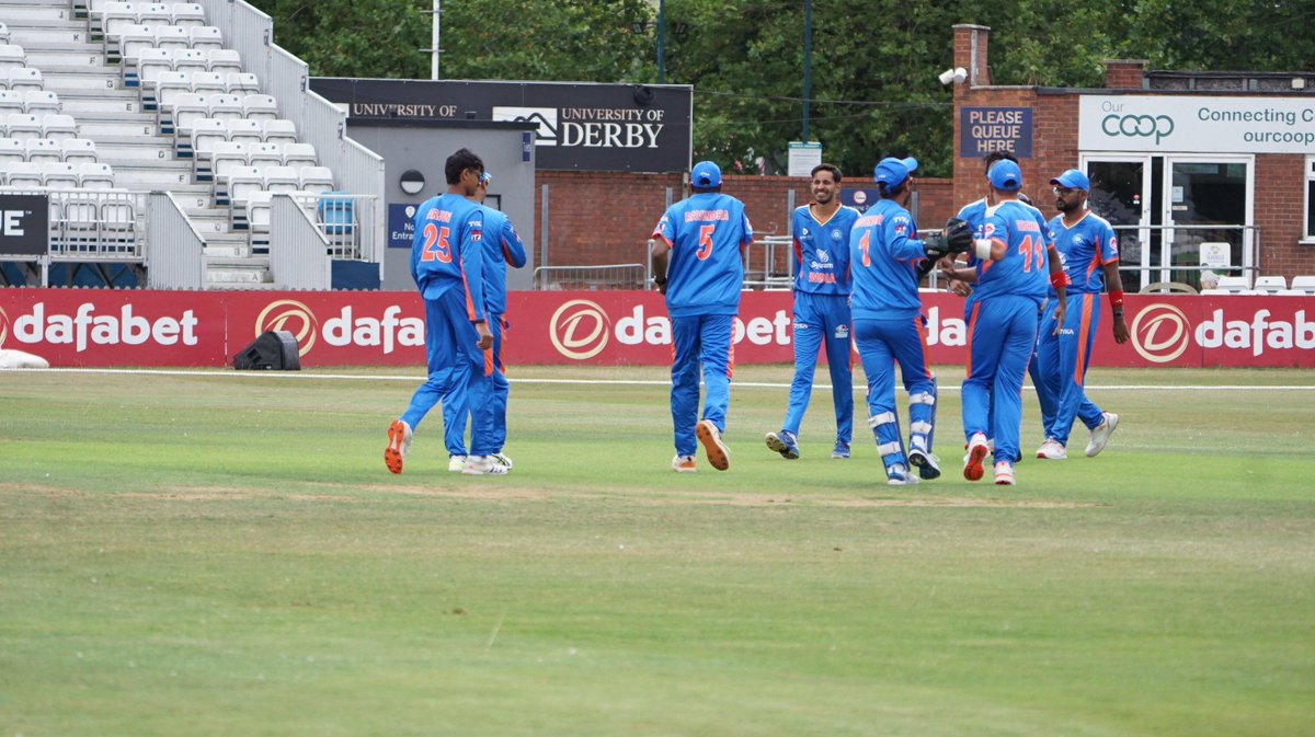 dcciofficial's tweet photo. Proud moments. Strong start.
The National Anthem echoed with pride, and Team India struck early with the first wicket in the opening moments of the 1st IT20.
#TeamIndia #IndiaVsEngland #MixedDisabilityCricket #DCCI #CricketForAll https://t.co/QCAh4KcKPu