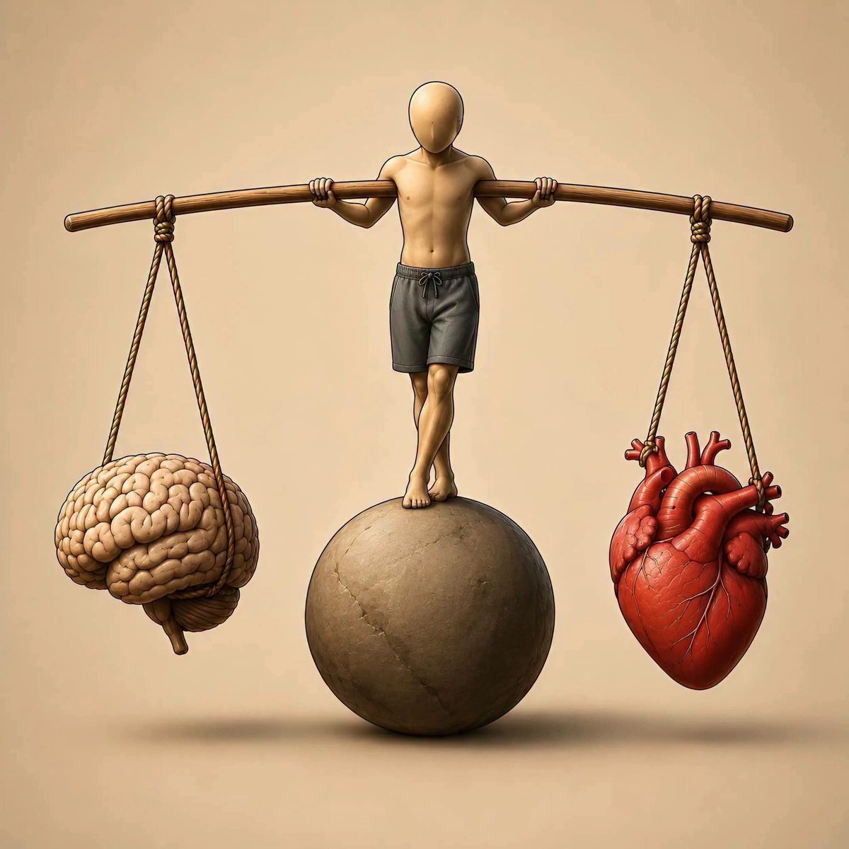 cristaldorado's tweet photo. الحياة هي نضال بين هذين الاثنين.🫀🧠 https://t.co/EueTD7as01
