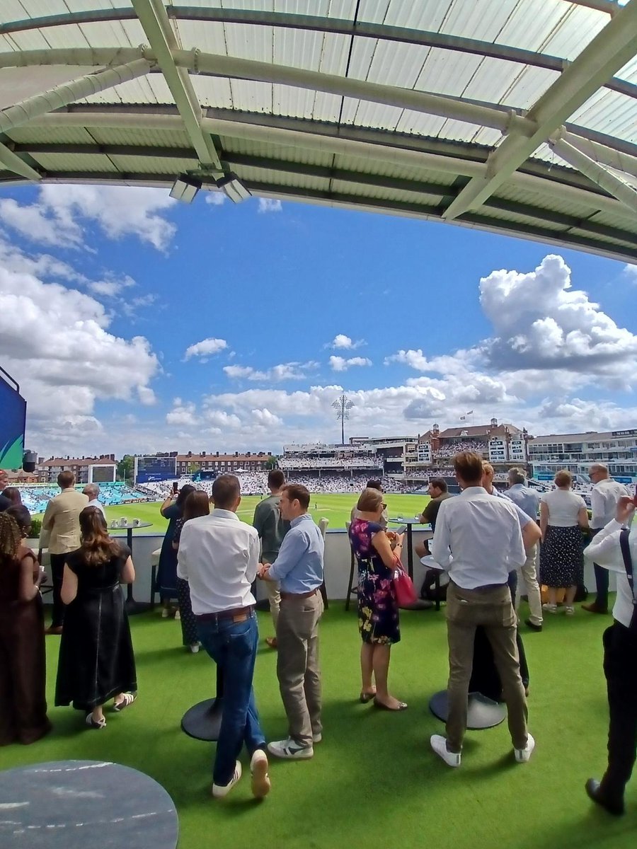 londonchamber's tweet photo. 📍Kia Oval - Surrey v Kent Spitfires in the One Day Cup

Great to have our members with us today, networking, connecting &amp; enjoying a fantastic day of cricket🏏 https://t.co/SCIjGbxXBy