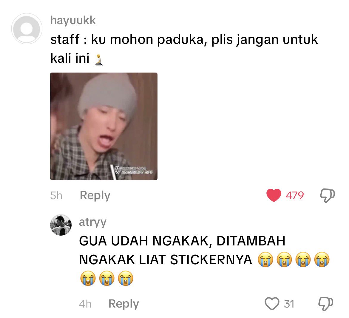 jjuaholic's tweet photo. VIDEONYA LUCU DITAMBAH LIAT KOMENNYA😭😭 https://t.co/GGjbLBMS88
