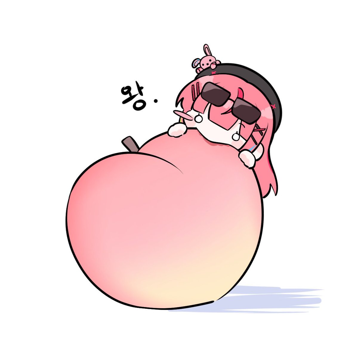 HanakoNana_'s tweet photo. 결국 복숭아 무그면서 일즁 https://t.co/OvFsqZuXfv