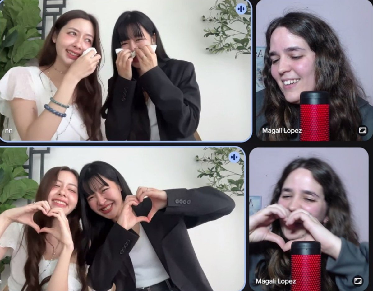 MaguiLopezB's tweet photo. Risas, llanto y amor.
Fue hermoso hablar con ustedes y lo hubiese hecho 2 horas más. Gracias por todo💗🤖

Laughter, tears, and love. It was so wonderful talking with you both, I could've kept going for another two hours. Thank you for everything. 💗🤖

#AIGirlSeries #MyChan 

AI GIRL EPISODE SIX
#AIGirlEP6