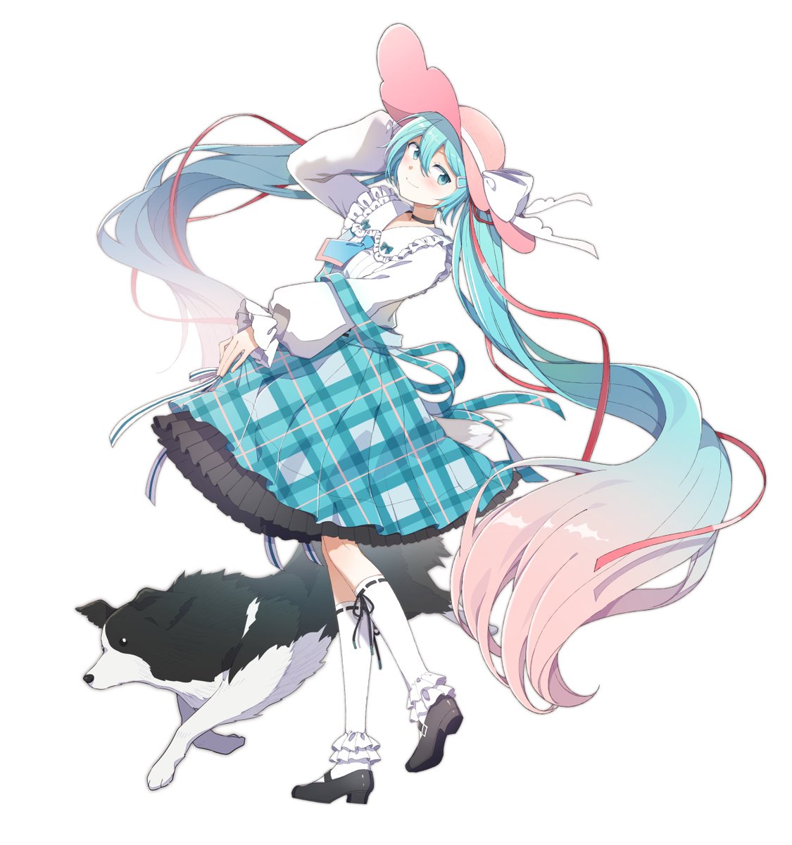 suica_m01's tweet photo. こういう白背景×全身イラスト大好きなんですよね～！！ https://t.co/1BSc1jmiGN