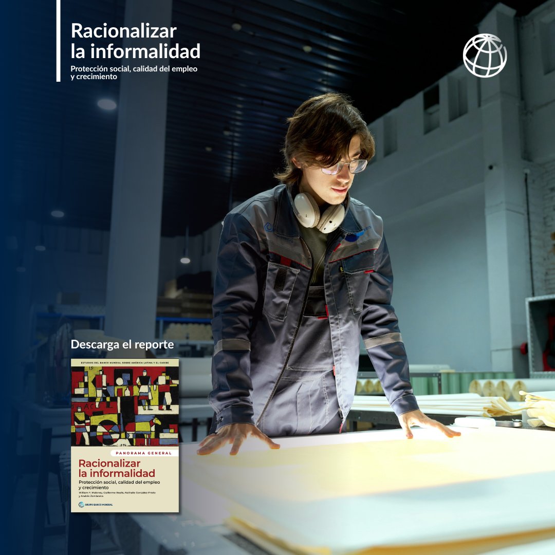 IFC_LAC's tweet photo. Para crear más empleos, primero debemos entender las decisiones de las personas. 

Un análisis riguroso nos muestra el camino hacia mercados más dinámicos y oportunidades más claras. Conoce más:https://t.co/gagxtXJmO0 https://t.co/lAvBIqzM62