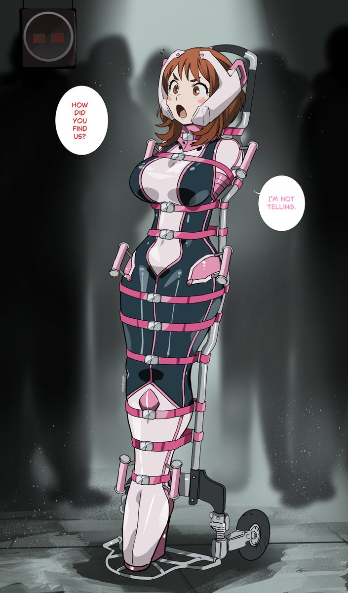 momotrotro1's tweet photo. Uravity got caught by some baddies while snooping around their impending operation. Now, left alone, bound &amp; gagged, hoping for the back up she called to find her before the baddies return to collect her.

Another fully rendered old sketch by the incredible @EUDETENIS

Thank you! https://t.co/727Ve8INx5