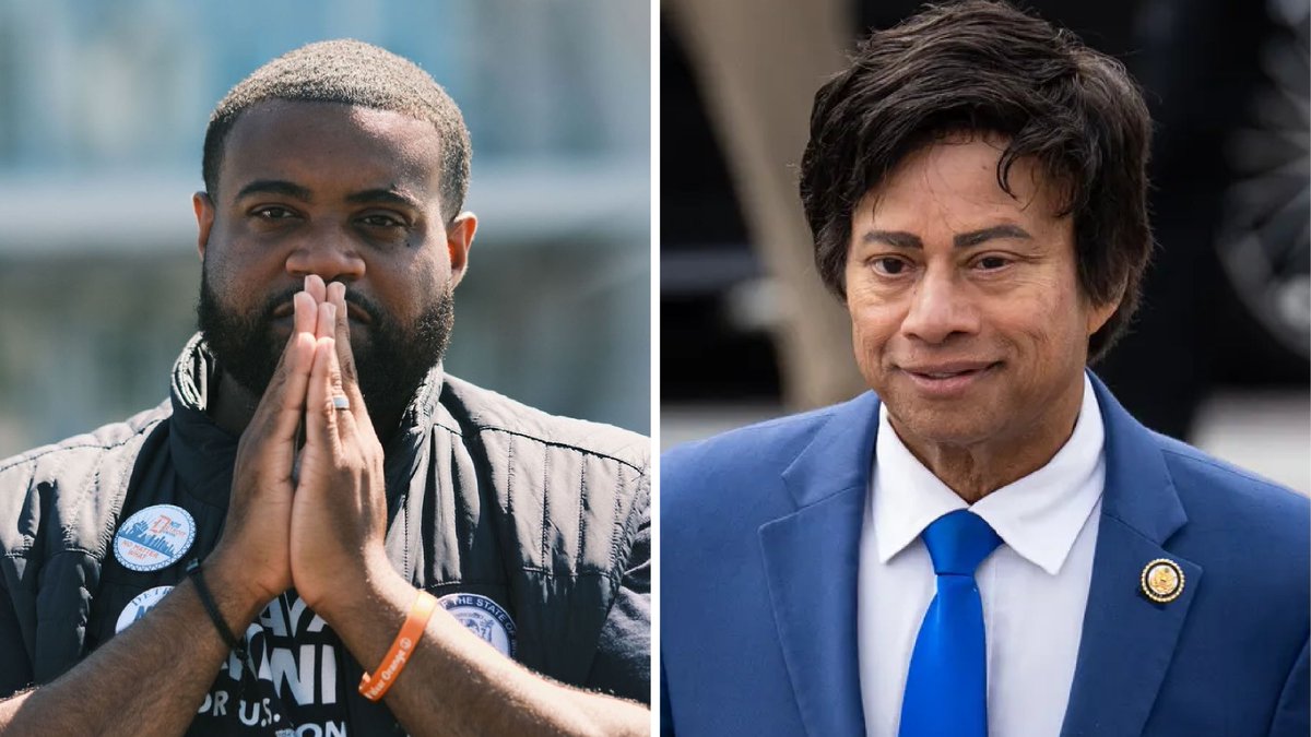 PressClips's tweet photo. 🚨State Rep. Donavan McKinney has defeated controversial Rep. Shri Thanedar in the #MI13 Democratic primary.
When elected, McKinney — who ran as a progressive insurgent against Thanedar — will return Black representation to the Detroit-based seat Thanedar had held since 2023. https://t.co/6m1bN3DNqm
