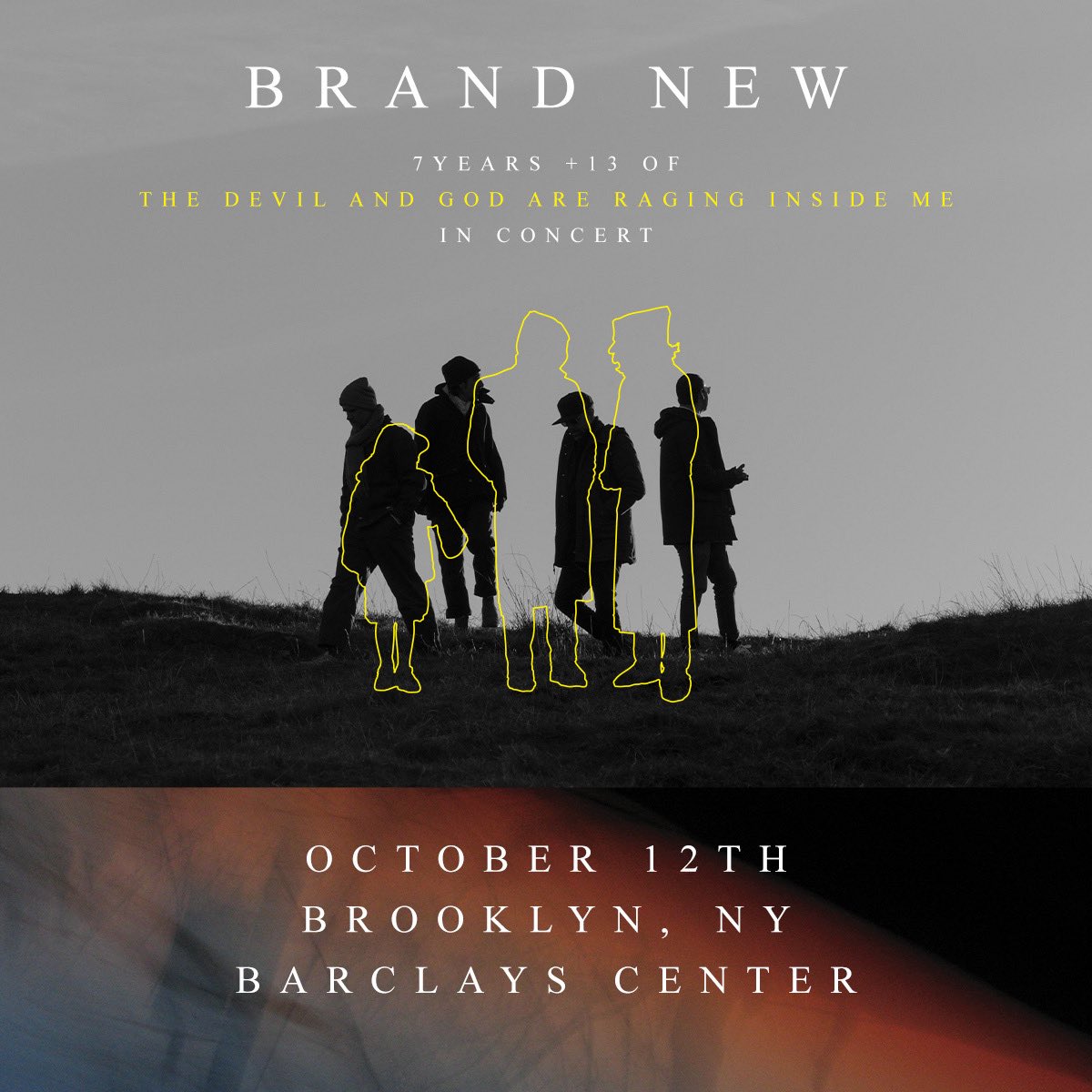 barclayscenter's tweet photo. Brand New is coming to Brooklyn on October 12. Get tickets now.
🎟️: https://t.co/N0CJughBN0 https://t.co/ZhTrQBJcxs