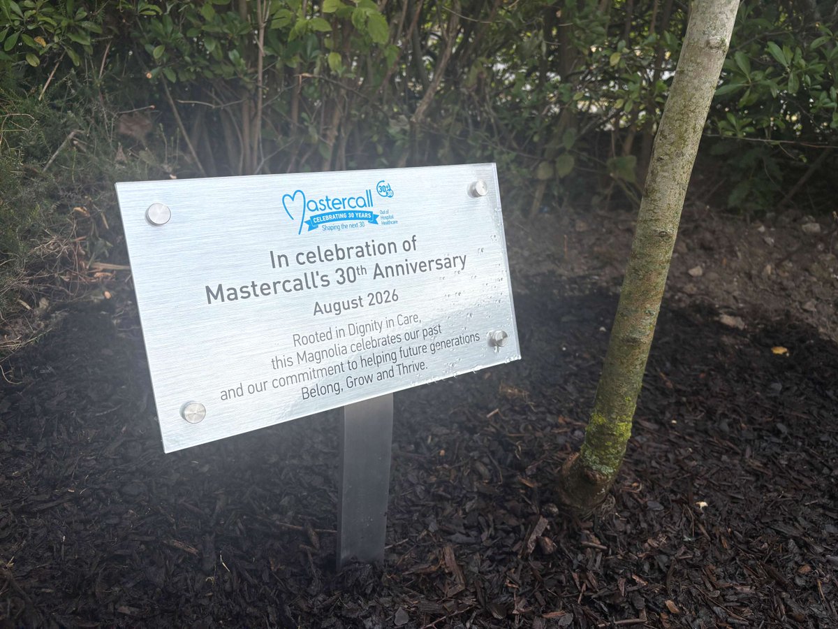 MastercallH's tweet photo. As part of our 30th anniversary celebrations, we planted a Magnolia tree at Mastercall HQ

A symbol of 30 years of service, partnership and innovation—and our continued commitment to patients, colleagues and communities.

30 years of making a difference. Shaping the next 30. https://t.co/Q3rRqCccfj
