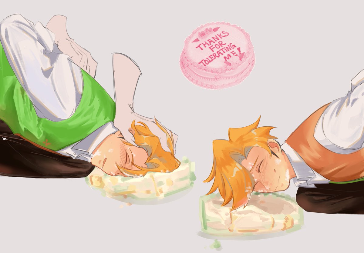 vvvermw's tweet photo. thanks for tolerating me!
(idk how to draw cake lmao) https://t.co/ysop5KKc3X