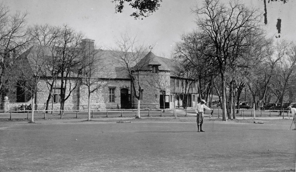 wiseaboutgolfTX's tweet photo. 150,000 rounds a year at one course in the 1920s?! Brackenridge Park, San Antonio — Texas's first municipal golf course (1916). Story in Ep. 2: https://t.co/eZX0KZgiv9
#golf #golfhistory #texas #texashistory #SanAntonio #TexasGolf https://t.co/GXnmLBx4lh