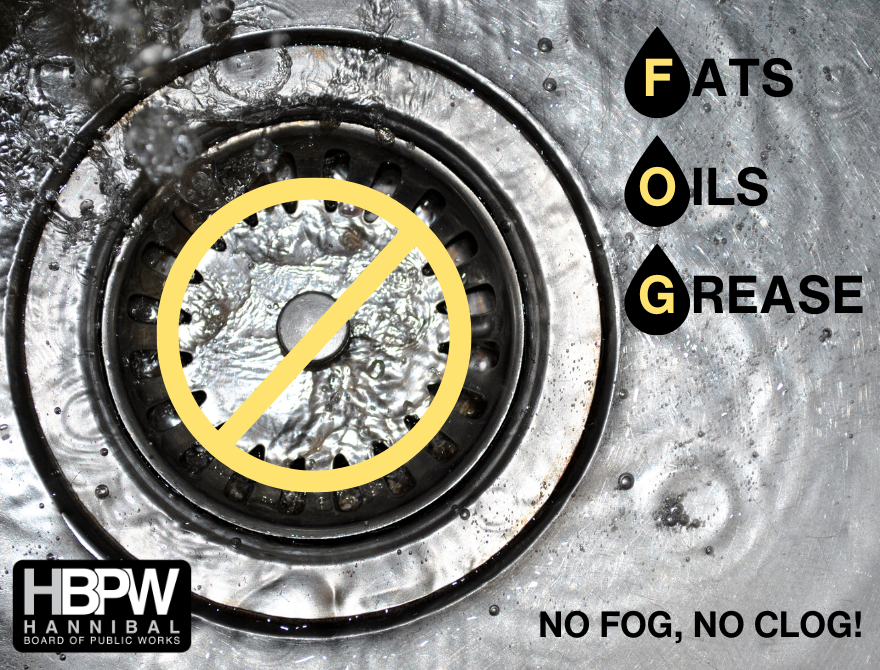 HBPW's tweet photo. Pouring FOG down the drain causes it to solidify inside sewer pipes, restricting flow and potentially causing wastewater backups—an issue that can be costly to fix.
Learn more about HBPW’s FOG Management Program: https://t.co/LiMh1s2bKU https://t.co/kGN2BlPvGL