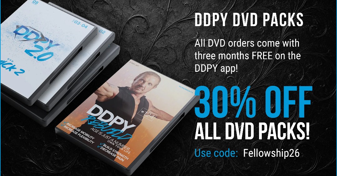 DDPYoga's tweet photo. Not all who wander are lost. Some found DDPY. 💎

Community Appreciation Month. 30% off the app. Up to 20% off the store. Exclusive Fellowship of the Diamond shirt through August 31st.

One does not simply skip this sale.

https://t.co/6dTVZbQ9QA
#DDPYoga #FellowshipOfTheDiamond #NeverGiveUp