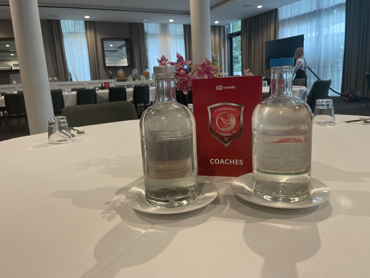 FletcherFootbal's tweet photo. Deze zomer is @DuhailSC terug in Wageningen voor een trainingskamp.
We danken het team voor hun komst en wensen ze veel succes met de herstart van de competitie!
#alduhail #TheArmy #trainingcamp #Qatar #Wageningen #Football #FletcherFootball #preseason #matchday https://t.co/vcv8JS244y