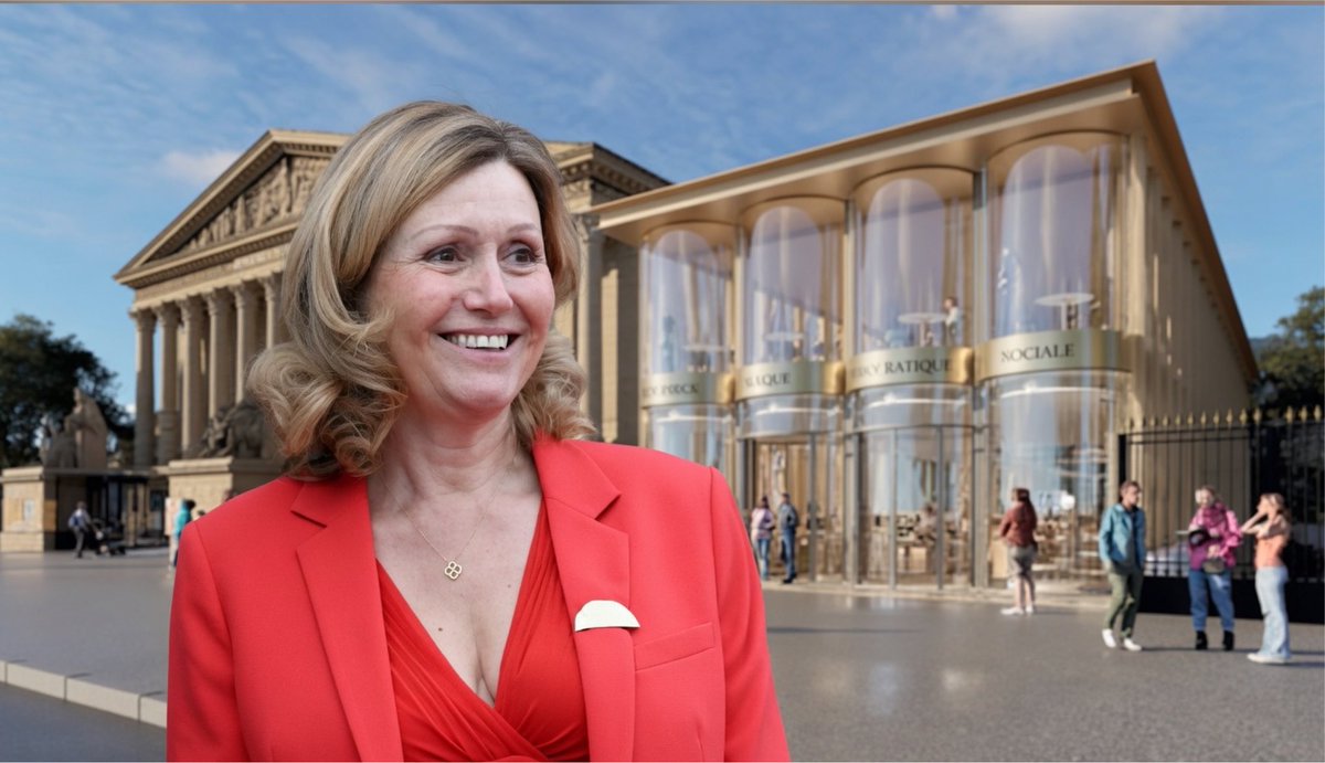 Guigz75116's tweet photo. Madame Braun-Pivet quelle visionnaire !

Pendant que des Français regardent leurs maisons partir en fumée, vous, vous avez l’idée géniale de jeter près de 50 millions d’euros (encore une fois : notre argent) dans un pavillon de verre « moderne et transparent » digne d’un aéroport de province ou d’un centre commercial collé à la colonnade historique de l’Assemblée.

Non mais sérieusement : on défigure un site UNESCO, on massacre un lieu chargé d’histoire, et on appelle ça « ouverture au public ».

Évidemment, personne n’a pensé à demander l’avis des contribuables. 

Pourquoi faire ? C’est tellement plus chic de décider entre initiés dans les couloirs du Palais-Bourbon.

Suggestion humble : avant de construire votre temple de l’ego architectural, peut-être un petit geste pour les sinistrés des incendies ?

Mais non, trop terre-à-terre. Continuez, l’Histoire (et les pompiers et les sinistrés ) vous en seront reconnaissants. 🔥🏛️🤡