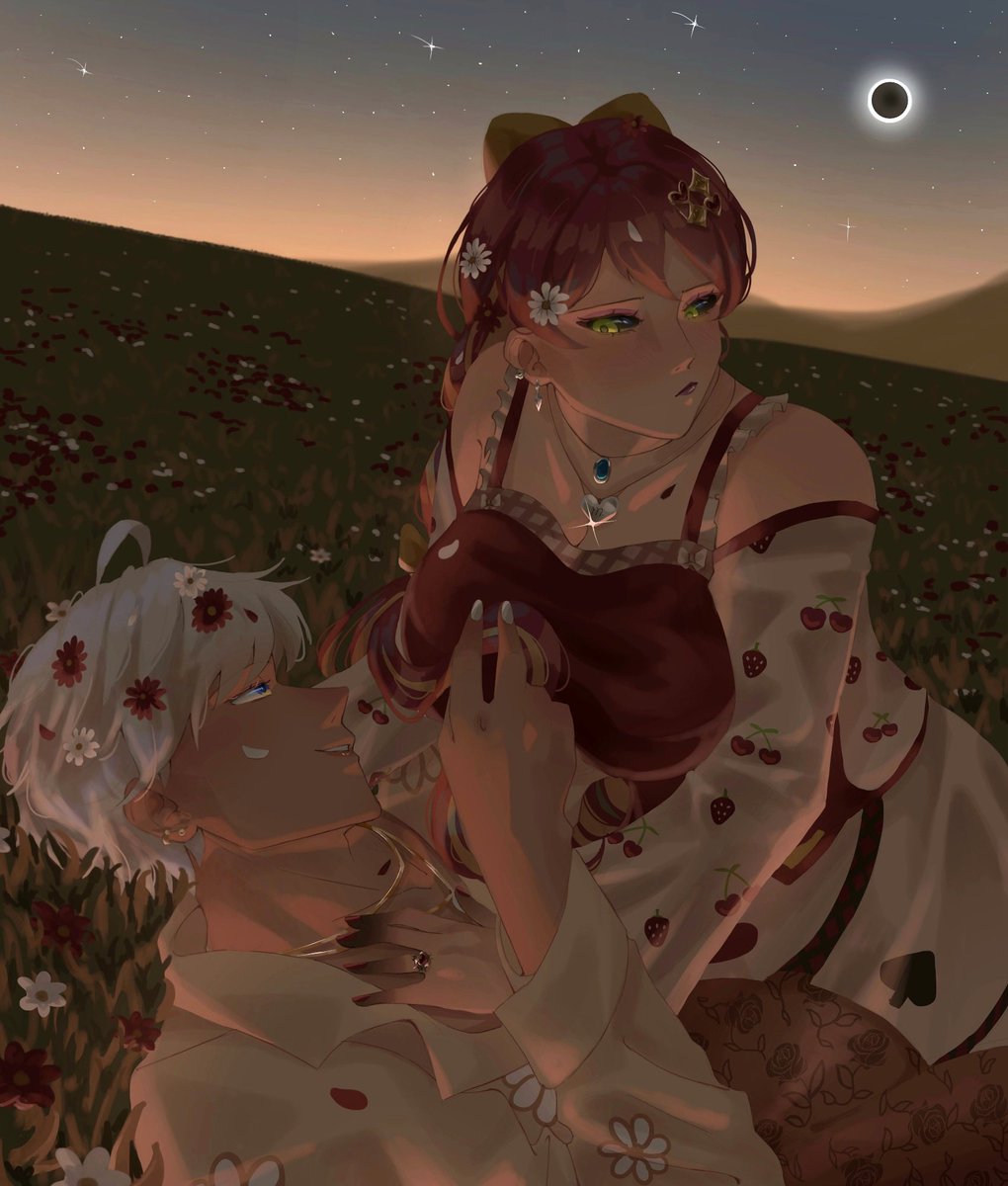 mikasha_9's tweet photo. 日食☀️🌒 #CrimsonCrow💛♥️

ALTによる日本語訳

During eclipses, Mikako is ‘forced’ to transform into her Lady Underworld form. While she was ashamed of some part of her form before, Mammon finds her form devastatingly, bewitchingly beautiful ♡

©kyuu.bun, 2nd-me

#obeymemammon https://t.co/mxvuO1wL82