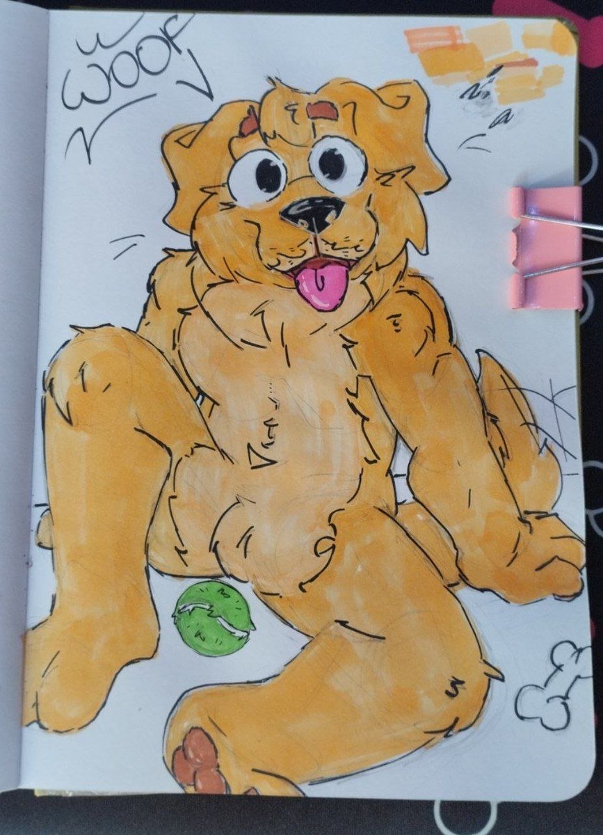 dedopuck's tweet photo. I'm still here, work doesn't allow me to draw art for you, but I got markers, I've been drawing with them for three days, there are a lot of uneven areas, but I'm learning
#furry #furryart https://t.co/4iXdqGeIJa