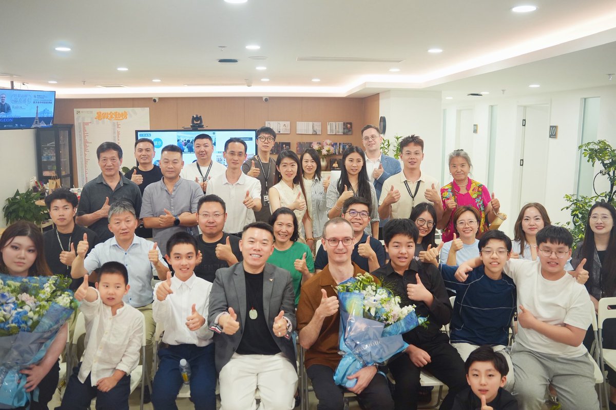 MF_Pianos's tweet photo. Director’s Public Presentation
July 16, Public Presentation by Director Marc‑Antoine from École Normale de Musique de Paris concluded successfully at our Haidian Campus in Beijing.#MagicFinger#LiuJianArtPianoSchool#ecolenormale https://t.co/jilgKsVSTZ