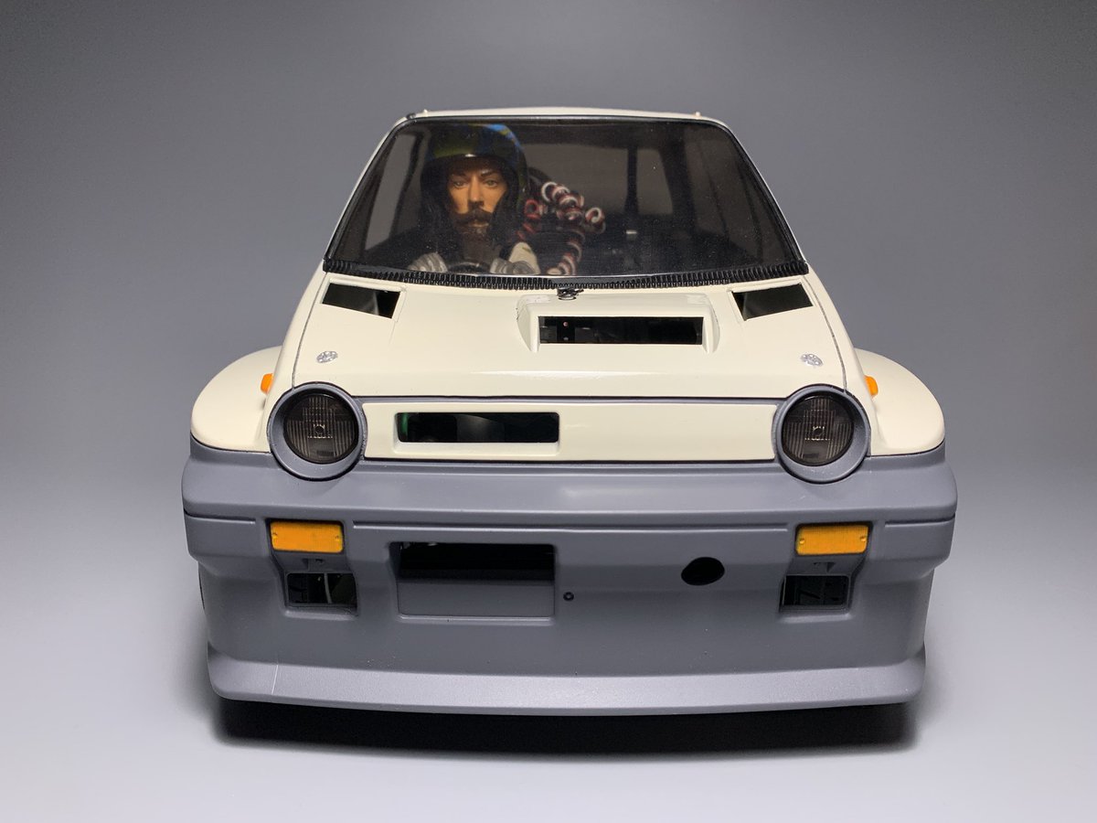 keemmood's tweet photo. tamiya honda city turbo WR-02C
#tamiya 
#hondacityturbo 
#WR02C https://t.co/Ka4TtzSY9b