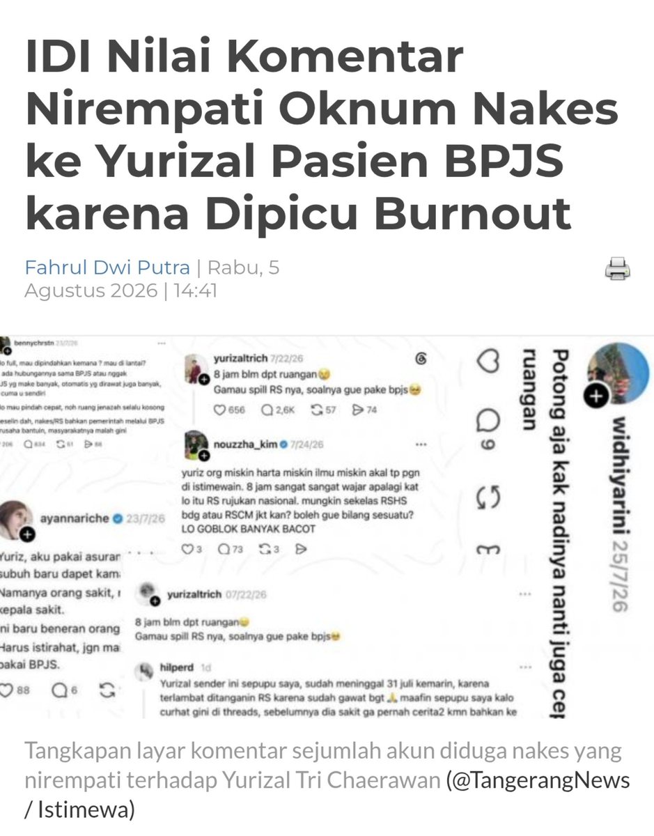 MiskinTV_'s tweet photo. Burnout semestinya bukan alasan untuk menjadi 'JAHAT'. https://t.co/OumfrdObR7