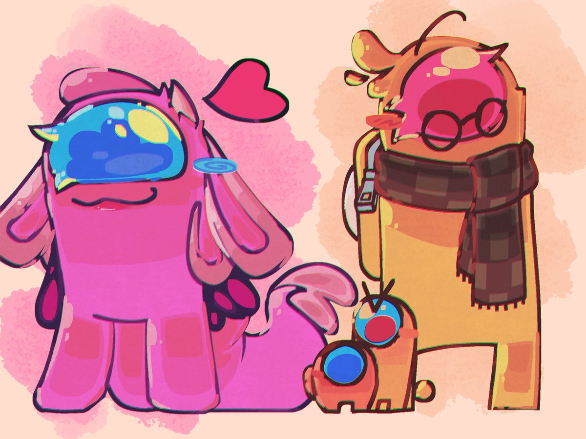 I_Falion_Kit's tweet photo. Redesign of Pink and Yellow

#vsimpostor https://t.co/jwk5cEtxhg