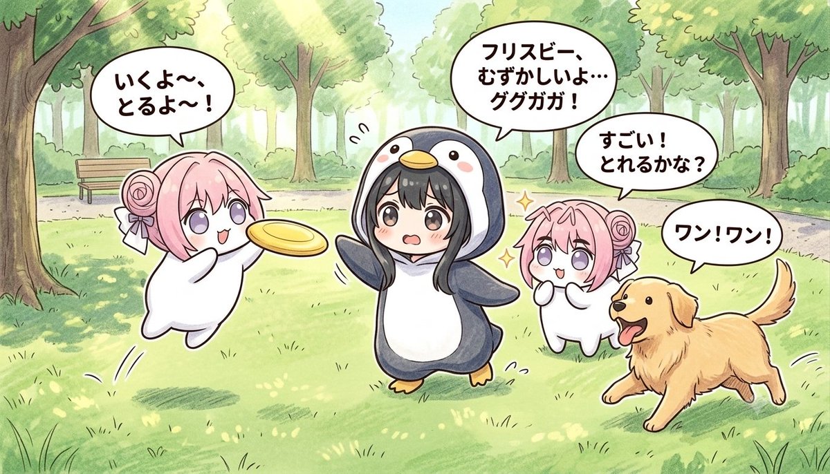 panicbluedoro's tweet photo. ググガガちゃんと犬の散歩をするDoroちゃんず。
#doro #gugugaga https://t.co/euN9rkYlAv