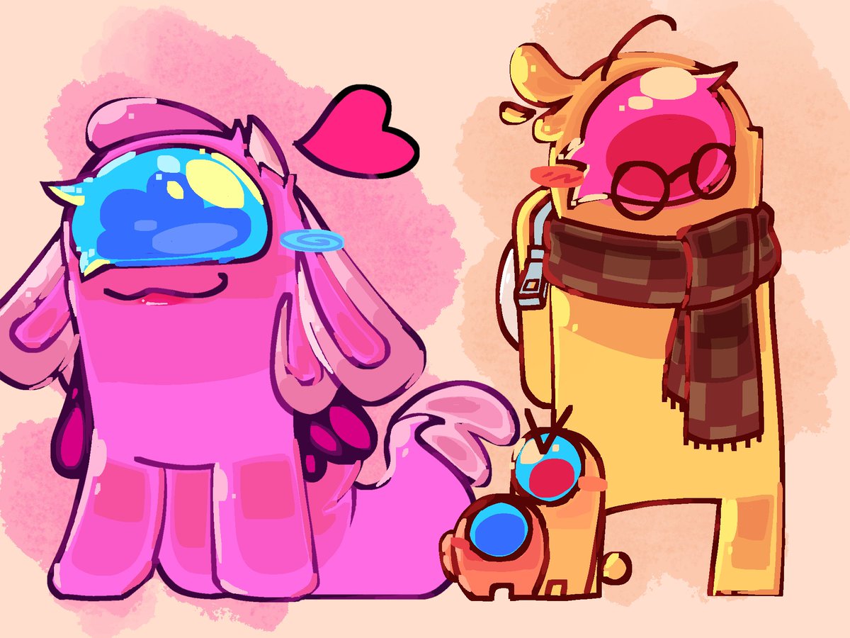 I_Falion_Kit's tweet photo. Redesign of Pink and Yellow

#vsimpostor https://t.co/jwk5cEtxhg
