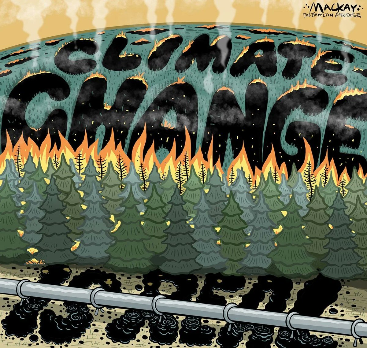 BigJMcC's tweet photo. @jonjskin @CH_Cartoon @MarkJCarney is leading Canada down a disastrous path by insisting we must use oil profits to drive climate innovation and fortify communities against climate impacts.
@EandPCartoons GRAEME MACKAY
#ClimateChangeIsReal #CarneyPipeline #cdnpoli #CarbonStorage #PathwaysAlliance https://t.co/uaZLtJ5jKK