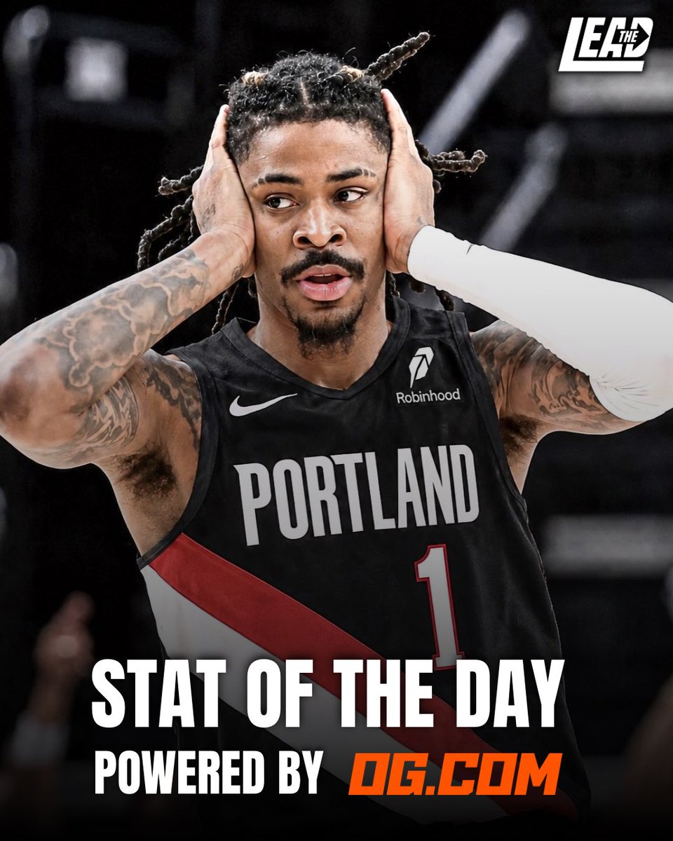 TheLeadSM's tweet photo. Complete list of players to average 27/5/5 for a season before age 23: 

- LeBron James 
- Kobe Bryant
- Michael Jordan 
- Oscar Robertson
- Luka Doncic 
- Ja Morant 

(Stat powered by @OG_com) https://t.co/LHy8uOoXLi