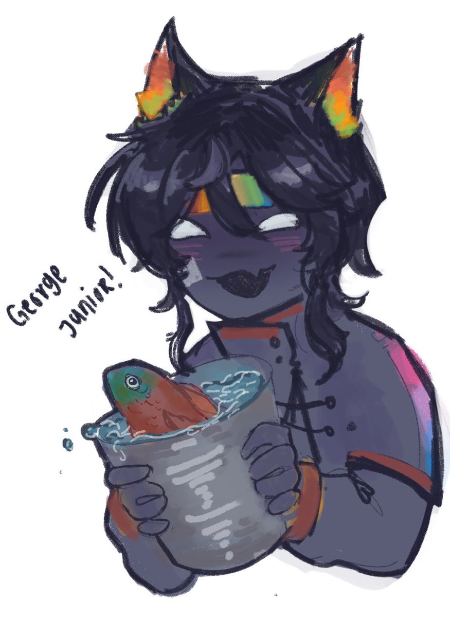 samm3ra's tweet photo. #spokeisherefanart bro is a kat https://t.co/ryzTs3VA02