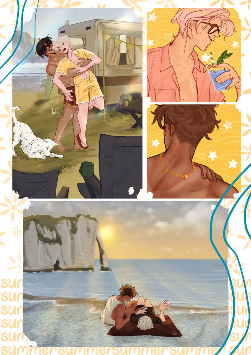 tefa_art_'s tweet photo. Summer #drarry #hpdm https://t.co/FKhr30o3My