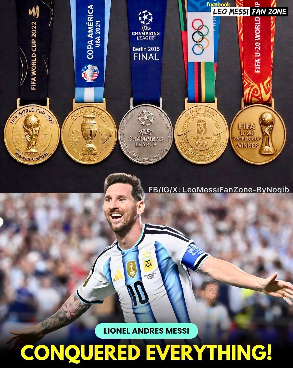 nadjib__fcb's tweet photo. ميداليات تجدها عند ميسي فقط https://t.co/FsF3uyVI6n