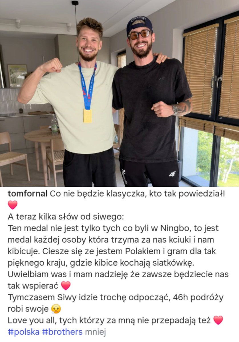 Jakub110Jakub's tweet photo. ❤️

Screen: Tomasz Fornal, IG.
#gangłysego https://t.co/THvp4ABDA4