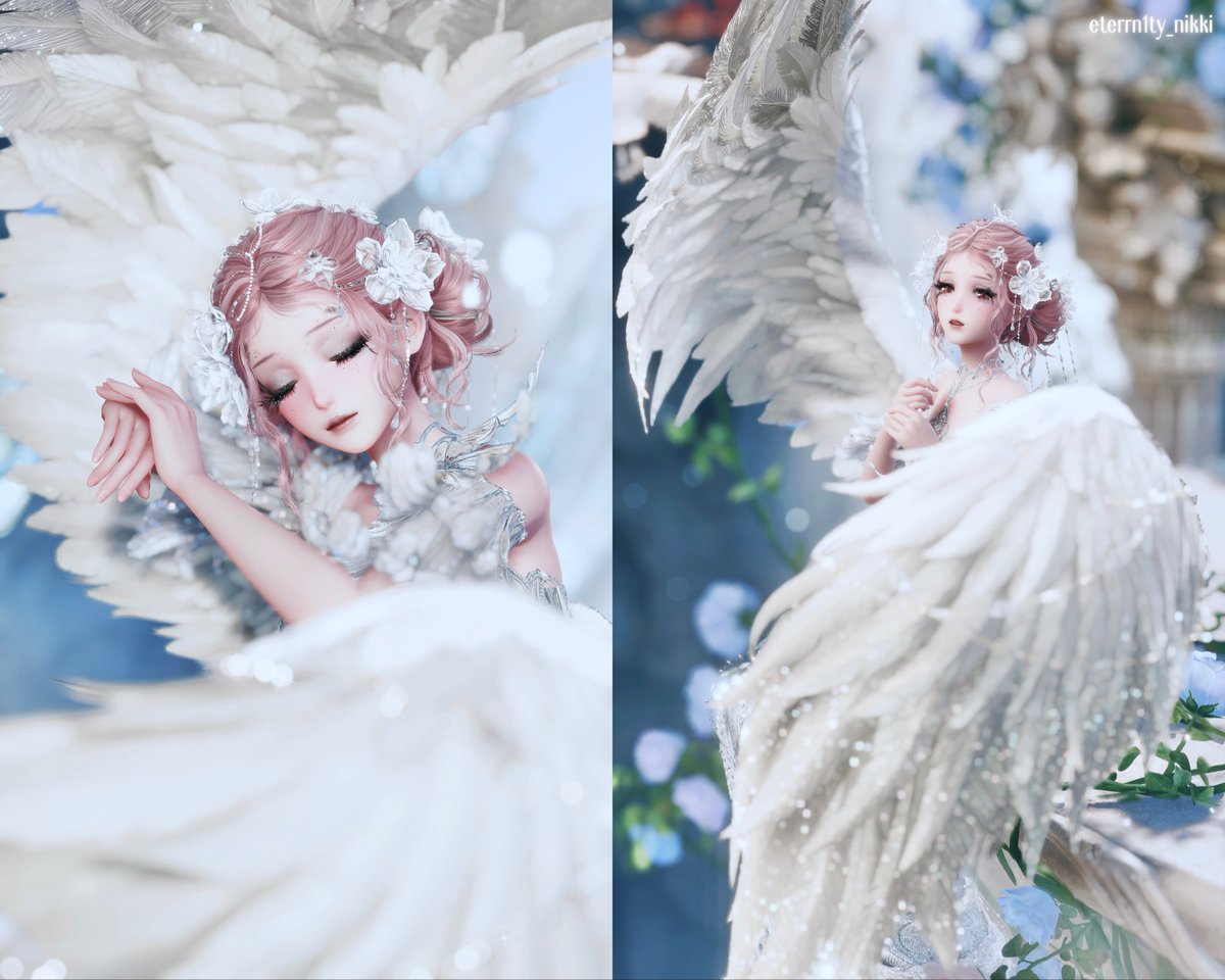 eterrn1ty_nikki's tweet photo. 𝑜ℎ…𝒂𝒏𝒈𝒆𝒍𝒔 ℎ𝑎𝑣𝑒 𝒑𝒊𝒏𝒌 ℎ𝑎𝑖𝑟 ~💗
I’m really looking forward to an angel outfit, pleaseee
—————— ꒰ა♡໒꒱ ——————
𝘐𝘯𝘧𝘪𝘯𝘪𝘵𝘺𝘕𝘪𝘬𝘬𝘪 ‧₊˚✦ 𝘎𝘰𝘭𝘥𝘦𝘯𝘋𝘶𝘴𝘵 https://t.co/zW7Ynyxg5m