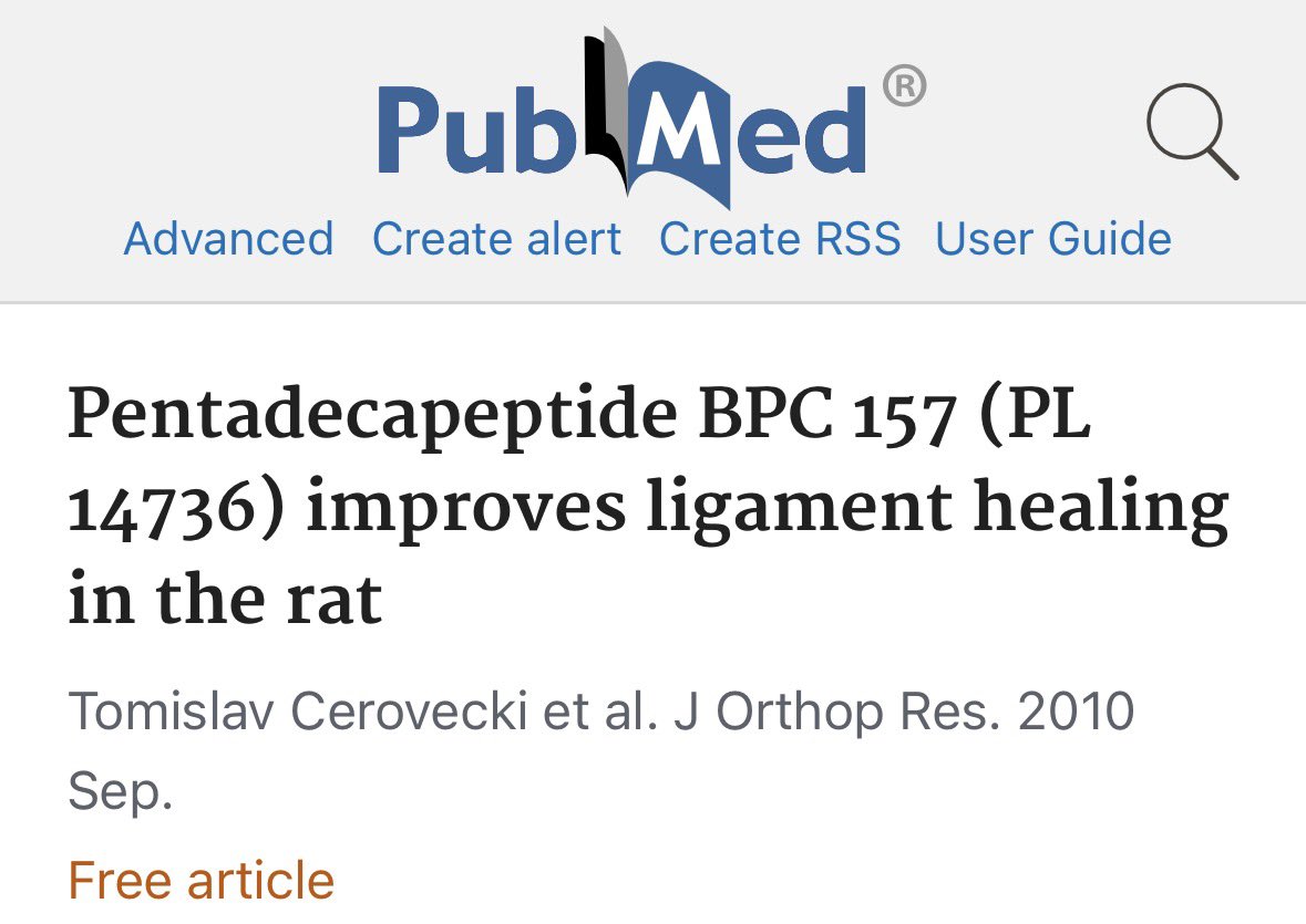 HealthyAlfred's tweet photo. $100 of BPC-157 outperformed $50,000 of surgery. in published studies.

15 amino acids. your stomach already makes it. zero lethal dose. 30 years.

→ severed nerve — REGREW (19903499)

→ stopped heart — RESTARTED (23327997)

→ crushed spine — 360 DAYS (31266512)

→ tendon off bone — REATTACHED (16583442)

→ 7 organs destroyed — ALL REVERSED (PMC8533388)

the hospital version:

→ nerve surgery — $50,000+
→ cardiac care — $150,000+
→ spinal rehab — $1,000,000+ lifetime
→ tendon reconstruction — $20,000+

same injuries. one costs more than your house. the other costs less than your friday dinner.

“why is it $100 and not $100,000?”

because you can’t patent stomach juice. no patent. no markup. no doctor education. no awareness.

the reason you’ve never heard of it is the reason it’s affordable.

the system isn’t broken. it’s working exactly as designed. just not for you.

still popping Advil for pain that never heals? still paying for cortisone that weakens your tendons? still saving up for surgery that might not work?

🧵 how I take it + source in the comments ↓