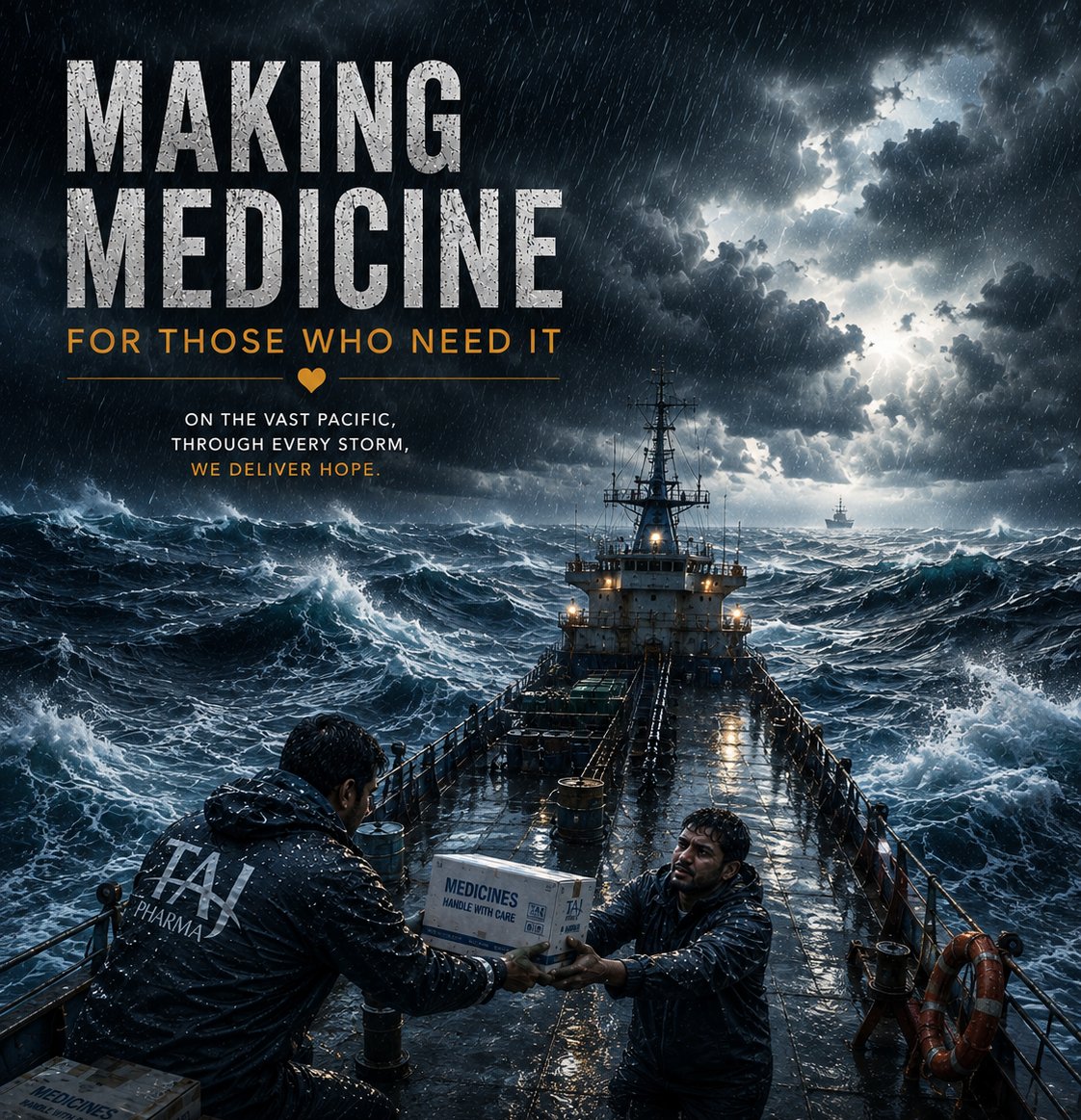 TAJPHARMA181638's tweet photo. Together, we are shaping a healthier future through innovation, compassion, and excellence—because every life matters, every patient deserves quality care, & every medicine should make a difference.
.
.
#TajPharma #HealthcareForHumanity #HopeInEveryDose #HealingLives #Patients1st https://t.co/MkP1ut4Bdv