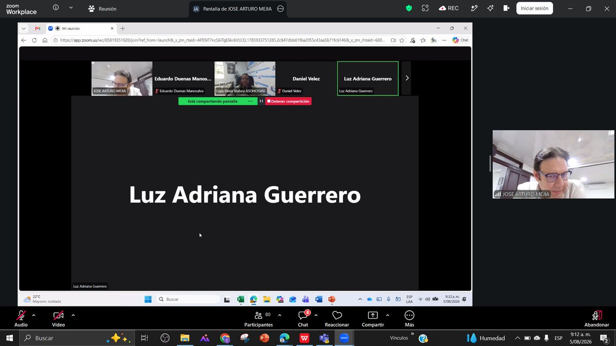 Asohosval's tweet photo. 🔴 EN VIVO AHORA

Nuestros asociados se están capacitando en "Gestión de Nota Técnica" 

Con José Arturo Mejía, Actuario Senior.

Gracias a @ColombiaSaludEnAccion por el apoyo 💙

#ASOHOSVAL #EducaciónGratuita https://t.co/OTixP1ephO
