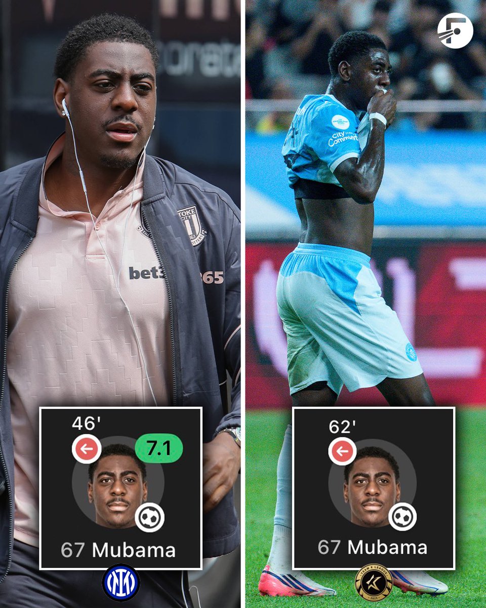 FotMob's tweet photo. Divin Mubama is only 21-years-old, but has scored in both of Manchester City’s pre season games so far! 🤩👏🏼

The next big thing? 👀 https://t.co/fwH4Srng0d