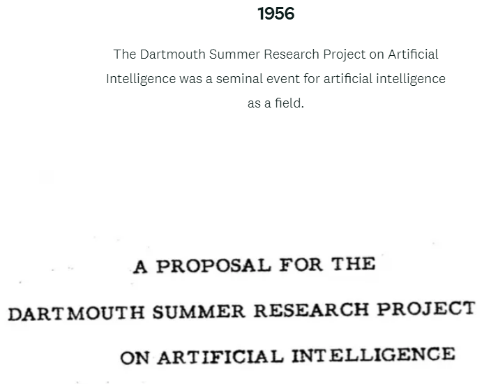 StupidMonkey__'s tweet photo. @its_The_Dr Good God. Who had even heard of AI before 1997. Oh, I don't know. Maybe the famous computer scientist, John McCarthy who made up the phrase "artificial intelligence".

In 1956! https://t.co/HAkFI0rbfn
