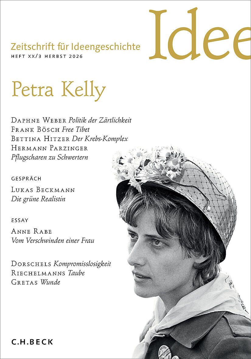 wiko_berlin's tweet photo. Pazifistin und gewaltiges Kunstwerk: Das Herbstheft der Zeitschrift für #Ideengeschichte spürt mit Petra Kelly einer virtuosen Sympolpolitikerin nach. Mit Beiträgen von Hitzer, Horn, Rabe, Specht https://t.co/5uCk36dlzV #ZIG @CHBeckLiteratur @DLAMarbach https://t.co/Xk04VTl4cm