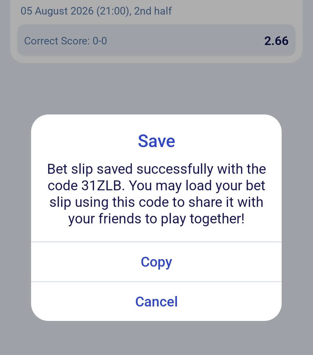 expert_tipster2's tweet photo. Correct Score 💥
Available on Paripesa

✅ Booking Code: 31ZLB

✅ Are you gonna try this or watch?

🔗 Link is here ⬇️⬇️⬇️⬇️
https://t.co/yYb7vJkSuC

🆓 Deposit and get bonus upto 100 usd with promocode: EXPERT https://t.co/ABpt6Yc6nV
