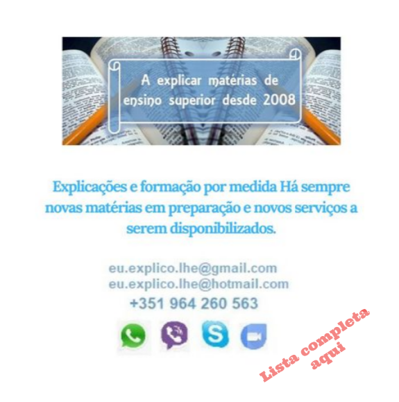 euexplicolhe's tweet photo. 🎓 Quer melhorar os seus resultados na universidade? 
Disponibilizamos explicações de ensino superior adaptadas às suas necessidades, com acompanhamento personalizado para diferentes disciplinas.
✔ Explore a nossa Lista de Matérias disponíveis.
https://t.co/y5OEw7Tvg2 https://t.co/IUTmt9QAPP
