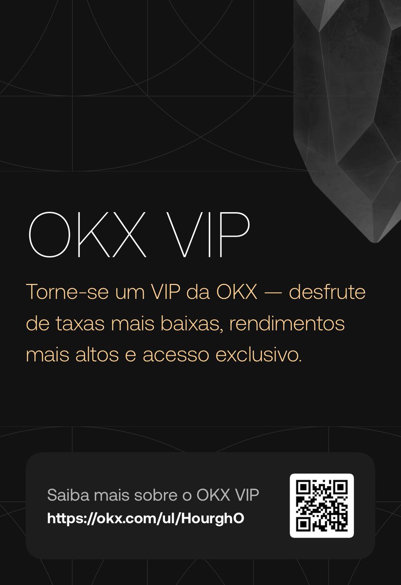 brunogr's tweet photo. Torne-se um VIP da OKX — desfrute de taxas mais baixas, rendimentos mais altos e acesso exclusivo. https://t.co/E5HRKRtd5u https://t.co/09XnDcTW86