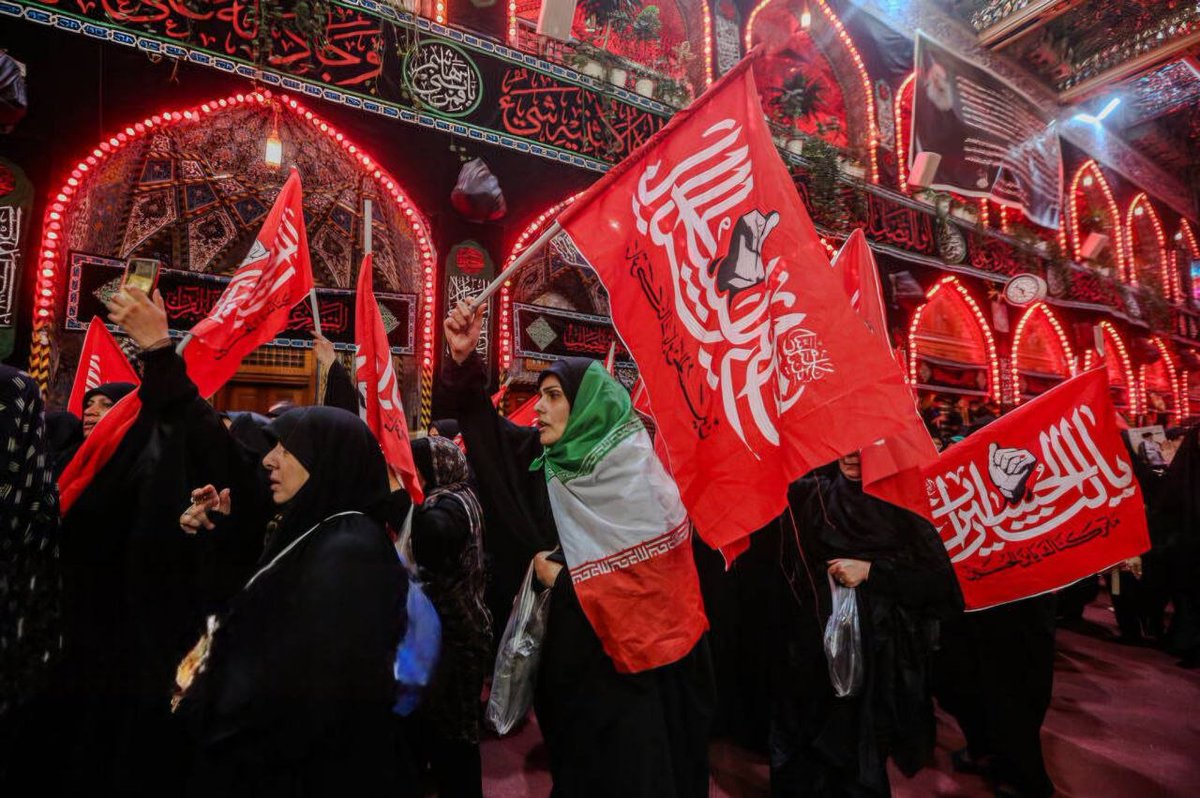 689qdbl's tweet photo. اربعین با تمام زیبایی و خستگی های شیرنش تمام شد اما عهد مشترک آزادگان جهان با #پرچم_سرخ زنده تر از قبل پابرجاست https://t.co/ZFnTM2B4rZ