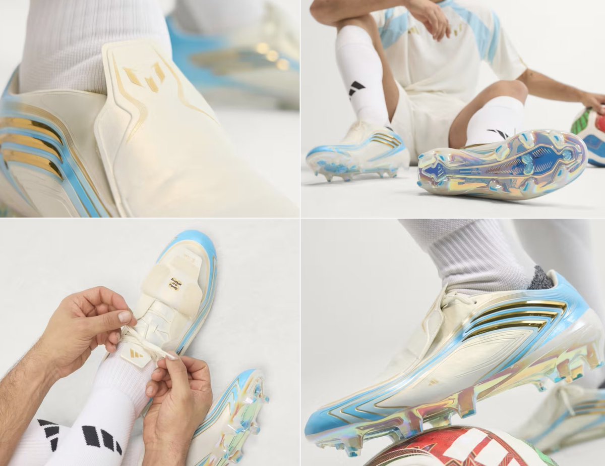 OscarPKicks's tweet photo. #ad #AdidasAugustDeals #AdidasPartner
Messi x adidas F50 Elite Firm Ground Soccer Cleats ‘Ivory/Semi Blue’ available on adidas US
>https://t.co/gFbDi6VSDi https://t.co/5H4zShErPv